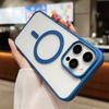 Роскошные матовые прозрачные чехлы для телефона Magsafe для iPhone 16 14 13 12 11 15 Pro Max 16 Plus Магнитная беспроводная зарядка Чехол
