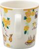 Керамическая кружка Муми-тролль, диаметр х 9 см высота, в печатной подарочной коробке Yamaka Made in, желтая, 8,5 см (300мл), коробка. Shoten, Япония, MM7802-11