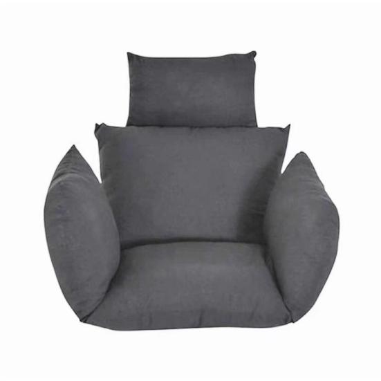 Подушка для кресла-качалки с подголовником, моющаяся, подвесная корзина, замена подушки для сиденья для патио, садового кресла-качалки