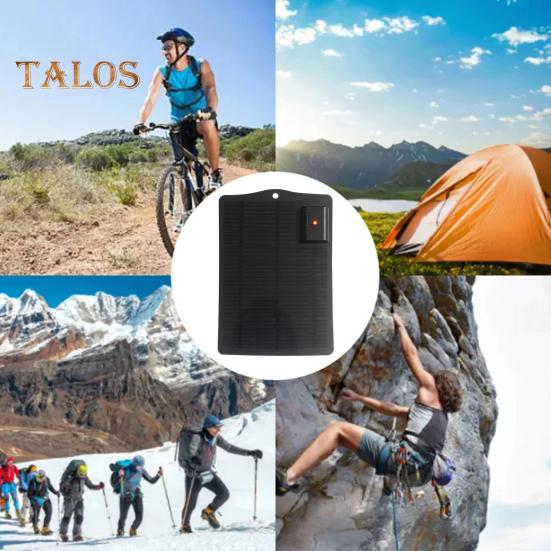 Солнечное зарядное устройство с высокой эффективностью, выходом USB, водонепроницаемое, быстрая зарядка, надежное многофункциональное зарядное устройство для нескольких устройств