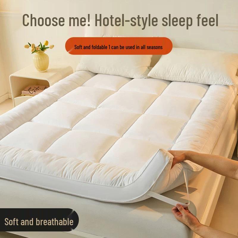 Толстый матрас-подушка Татами для спальни: Складная односпальная кровать 90x190, идеально подходит для студенческих общежитий и сдачи в аренду