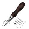 Edge Pressing Edge Beveller Groover Trenching Leather Trimming Tool Leather Edge Trimmer  Leather