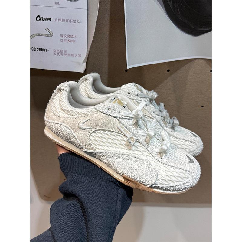 Ретро туфли-сетка для рыбалки женские новые сетчатые дышащие спортивные и повседневные туфли на мягкой подошве