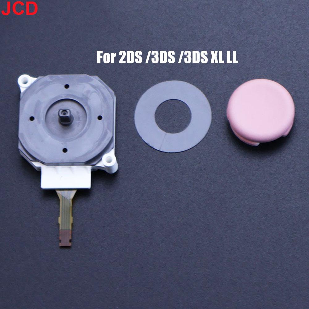 JCD 1set For 3DS 3DSXL 3DSLL Controller Analog Dust Ring PAD Rocker Stick Cap For New 2DS 3DS LLXL 3D Thumbstick Joystick Button
