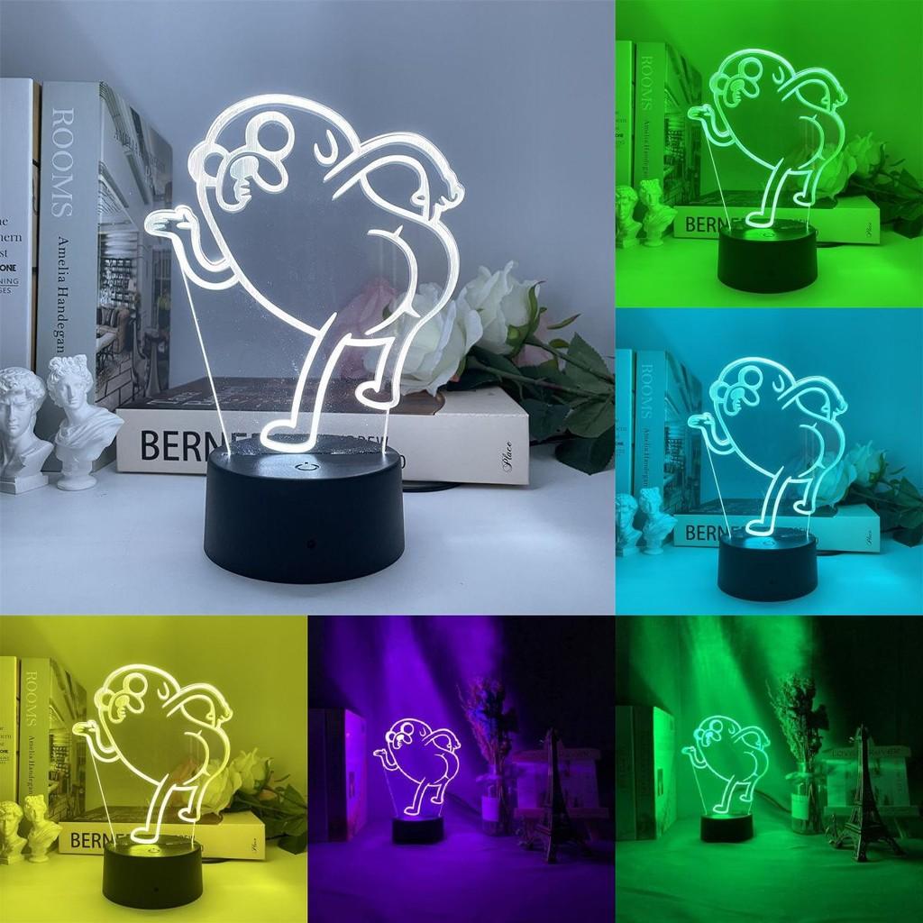 Adventure Time Character Model Night Light With Button Switch For Kid