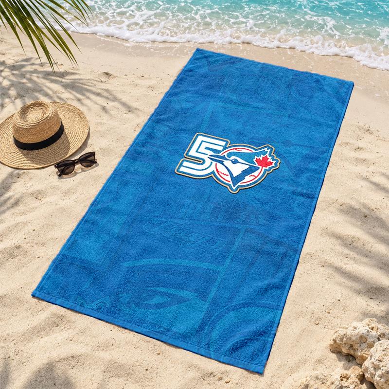 Blue Jays Academy Microfiber Beach Towel Quick Dry Sand Free Lightweight Beach Towels for Travel Swimming Camping