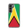 Coque Téléphone - Samsung - Galaxy S20 Plus - Drapeau Guyana - Souple - Multicolore