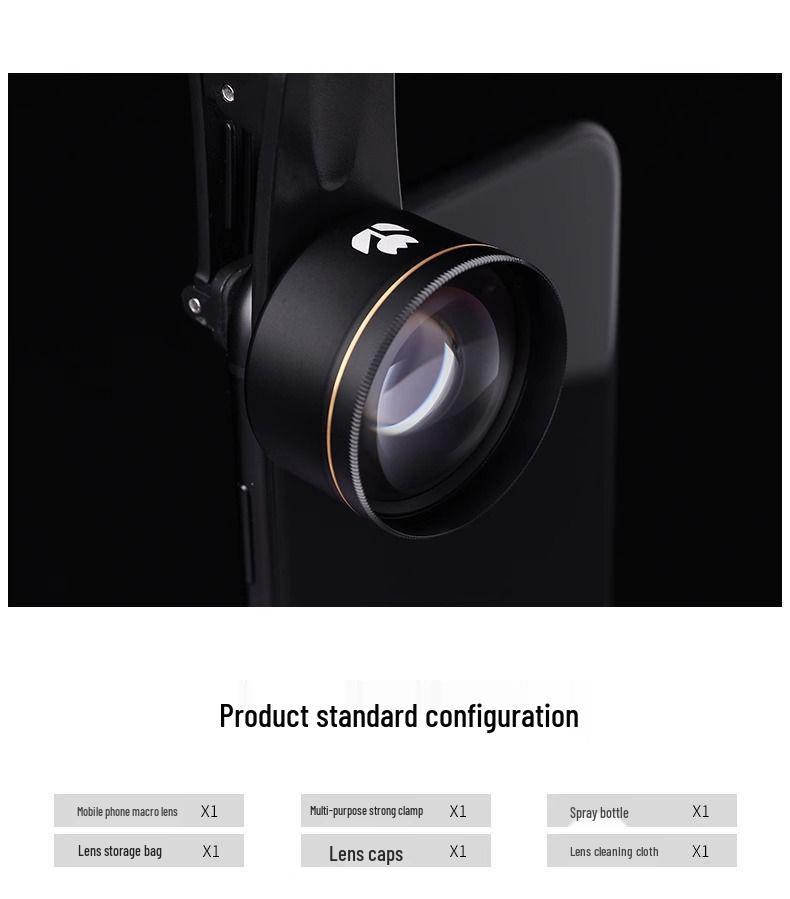 Kase Mobile Macro Lens: High-Definition External Lens for Apple and Huawei