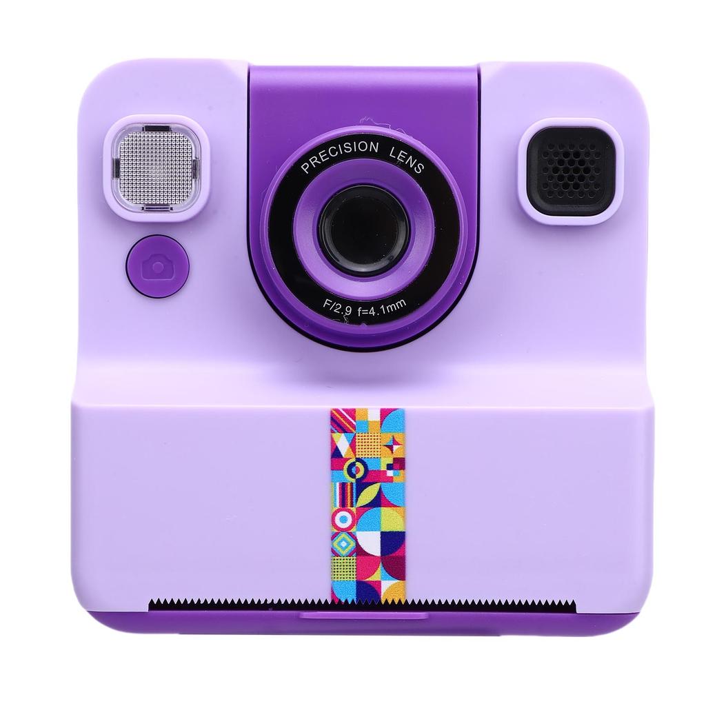 Instant Print Camera 2.4in HD Screen 24MP Photo 1080P Video Multifunctional Thermal Printing Camera for Students
