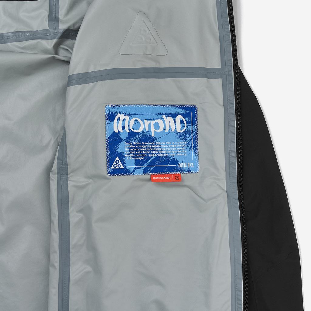 Nike ACG Storm-Fit Adv Morpho Куртка с капюшоном Модная Мягкая Универсальная Водонепроницаемая Куртка с длинным рукавом Мужские куртки Черный HJ2688010