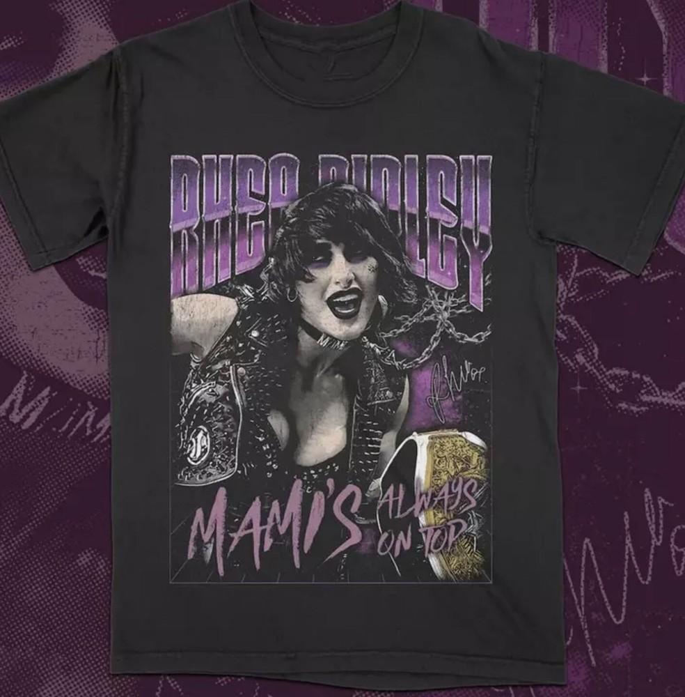 Риа Рипли Мами Всегда на вершине Классическая футболка Хлопковая футболка унисекс Все размеры