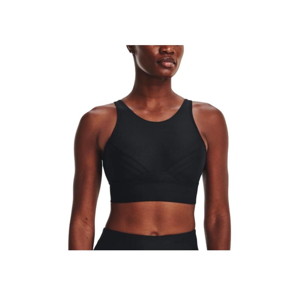 Under Armour Infinity Solid средней интенсивности спортивный бюстгальтер женское нижнее белье черный 1376883-001