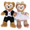 Duffy and ShellieMay Wedding Welcome Bear Costume Set (Small), Tuxedo and Dress (2-Piece Set)