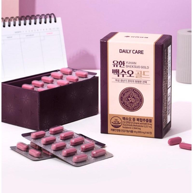 Daily Care Yuhan Baeksoo Gold, 60 tablets, 2 units