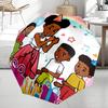 Gracie's Corner Theme Automatic Umbrella, Lightweight & Portable, 8 Rib, Perfect for Outdoor Travel, Birthdays, Christmas, Gifts.