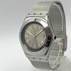 Б/у 818 Рабочее состояние Батарея заменена Swatch IRONY SWISS Женские часы Кварцевые 3 стрелки Серебристый Дата Сетчатый Популярные Редкие