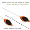 1Pcs Plastic Rigging Needle Method Feeder Fishing Tackle Carp Bait Tool  Carp Fishing Accessories