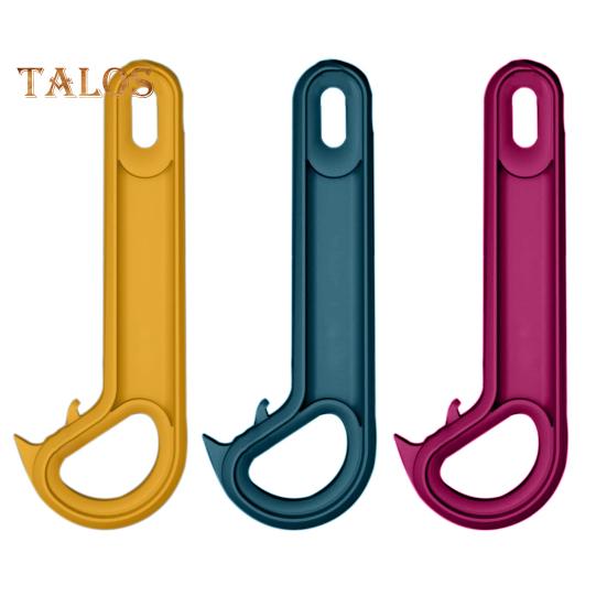 Ring Pull Can Opener Tool J Shape Handy Pop Top Jar Opener Aid for Seniors And Arthritis Ergonomic Easy Tab Opener for Soda Beer Tin