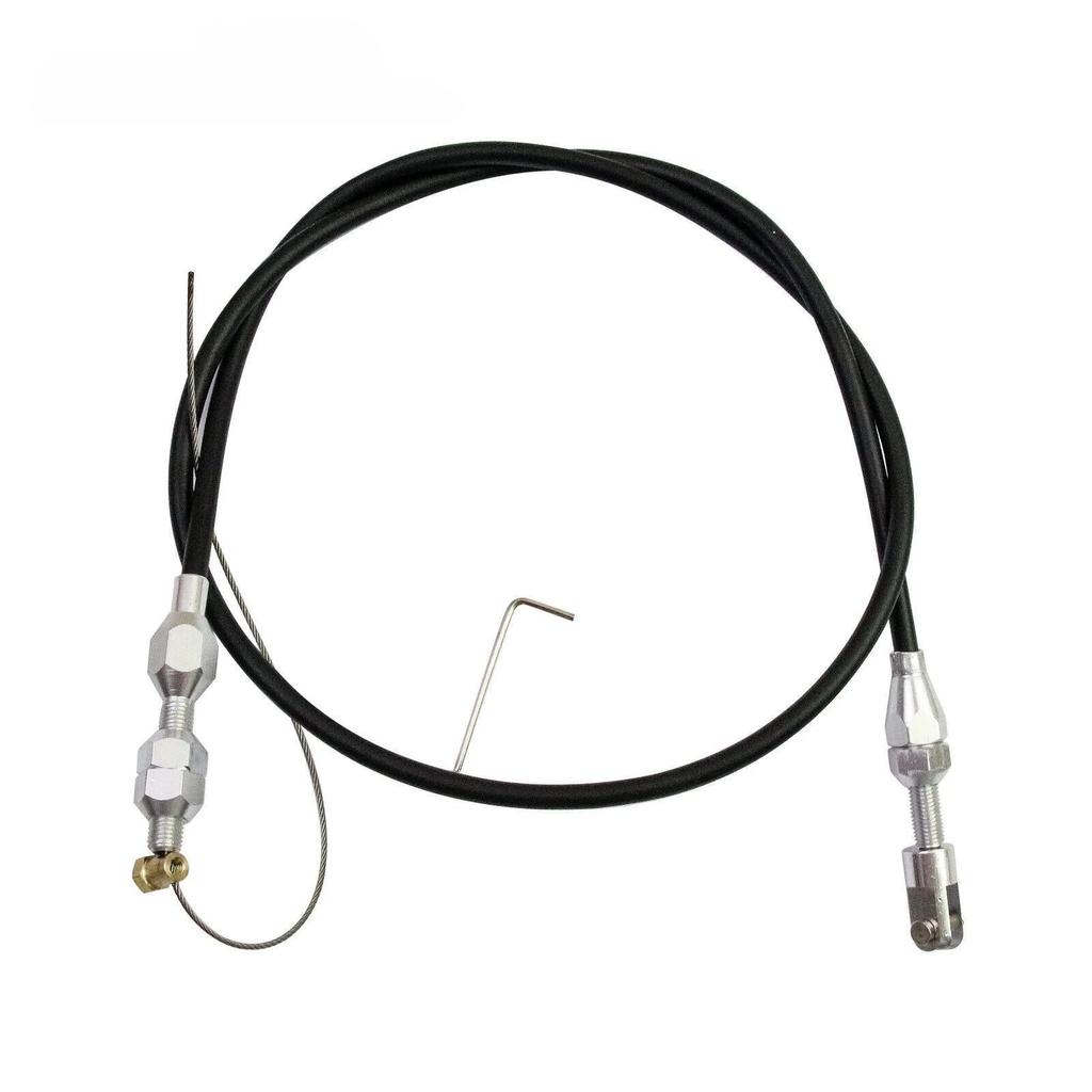 36 inch Throttle Gas Cable Kit Stainless Steel Braided For 97-07 Chevrolet/Chevy LS1 Engine 4.8L 5.3L 5.7L 6.0L