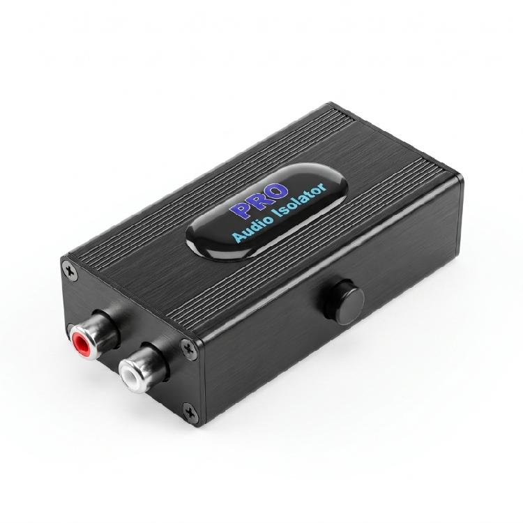 Ground Noise Isolator for Car Music Systems and Home Stereo Connection, with Plugs and Plays Ground Relief