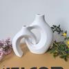 2 pieces/pair Removable Imitation Ceramic Vase Minimalist Vase Set Flower Vases  Office