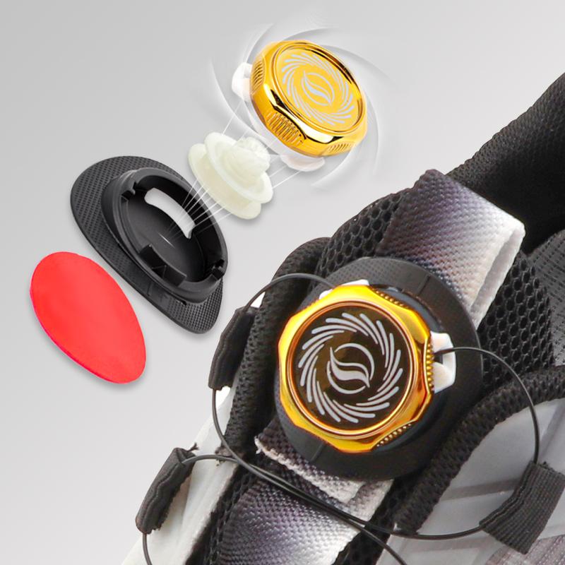 1Pair New Swivel Buckle Laces Without Ties Sneakers Boots Automatic Shoelaces Adults Kids No Tie Shoe Laces Shoes Accessories