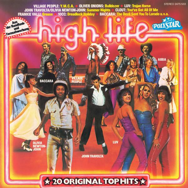 Виниловая пластинка VAQRIOUS - High Life - 20 Оригинальных Топ-Хитов 2475533 POLYSTAR 1979 Германия Танцевальная и Электронная Музыка Б/У