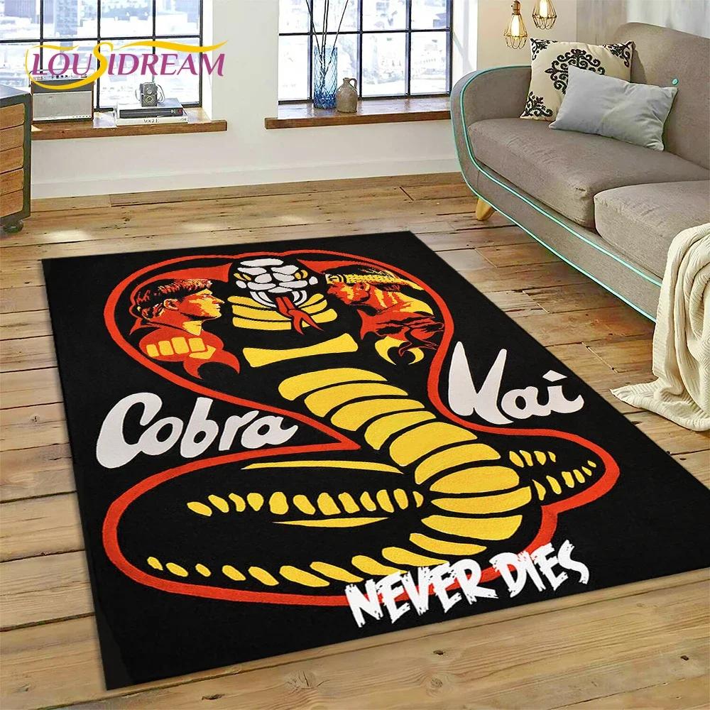 Cobra Kai Classics Телевизионный Ковер Amanda Karate для Спальни Гостиной Домашний Декор Дивана, Игровой Большой Декоративный Коврик для Пола для Детей