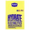 Hydrate or Die®, Electrolyte Drink Mix, Lemon, 20 Packets, 12.1 G (0.43 Oz) Each