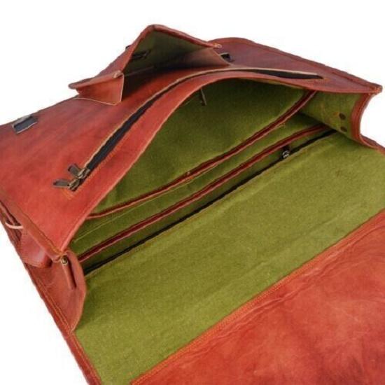 Мужской портфель ручной работы из натуральной кожи, винтажный портфель для ноутбука, сумка-портфель