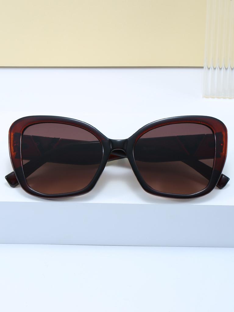 New Sunglasses Fashionable Square Street Photo Woman High-Grade Cat'S-Eye Trend Sunglasses