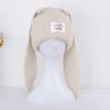 New  Fashion Lover Boy Rabbits Have Long Ears Knit Hat Cool Warm Hat Cute Hooded Cap Niche Design Hip-hop Christmas Gift