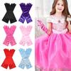 Children's Wear Princess Skirt Accessories Full Finger Mittens Stage Gloves Children Long Gloves