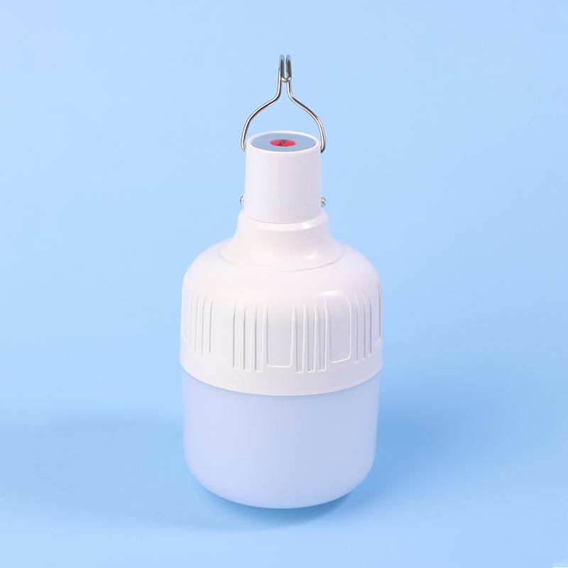 20/40/80/100W Usb Rechargeable Led Bulb Camping Light Hanging Tent Work Light Portable Emergency Bulb For Garden Outdoor