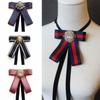 Простой Узкий Ленточный Бриллиантовый Галстук-бабочка Стразы Рубашечный Галстук-бабочка Женский Мужской Аксессуар для Торжественной Одежды