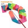 Ribbon Colorful Gym Ribbons Rhythmic Art Training Artistic Gymnastics Ribbon Dance Ribbon