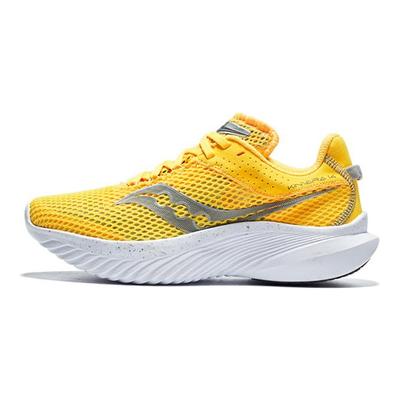 Kinvara 14 Essence Низкие Беговые Кроссовки Женские Желтые Серебристые S10823-123