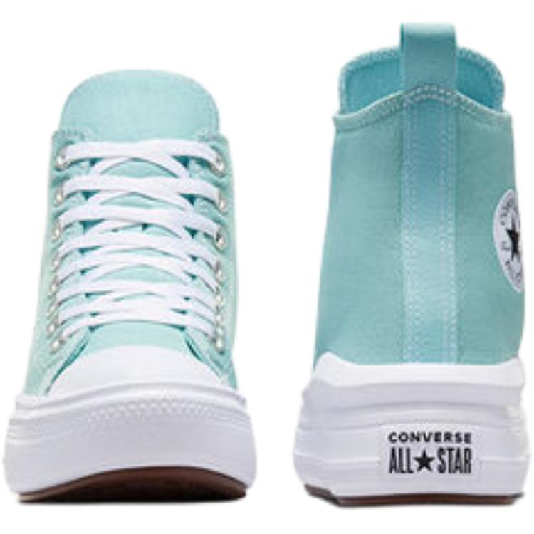 Converse Chuck Taylor All Star Move Platform High GS Кроссовки для детей 'Vernal Pool' Синий Белый Черный A10703C