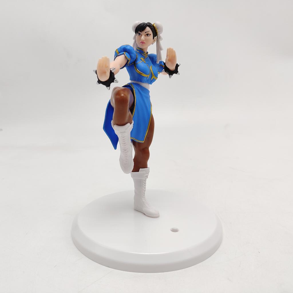 Фигурка Чунь-Ли из Street Fighter Кунг-Фу Игровая Аниме Периферия Коллекция Модель Игрушки Украшения Виниловая Кукла Подарок