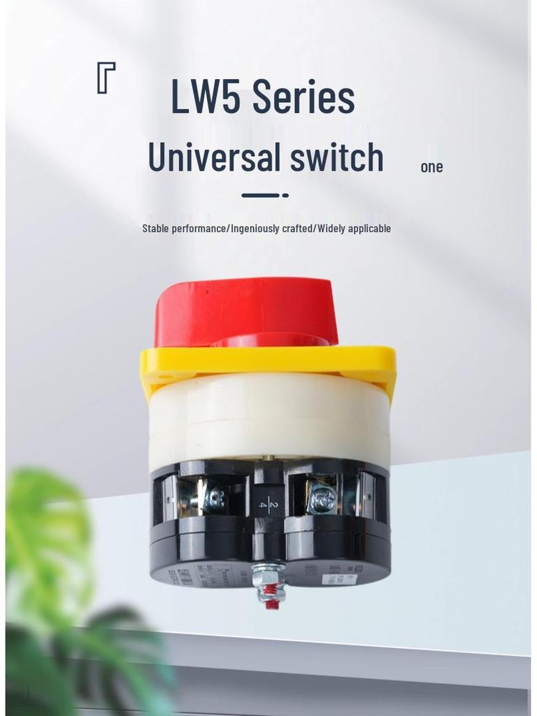 Delixi Electric LW5-16 Универсальный комбинированный и LW12 Переключатель с отключением напряжения