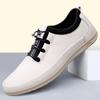 FashionMen's Casual Genuine Leather Oxford Shoes Comfortable Soft Soles Walking Shoes Outdoor Treking Shoes New Male Driving Sneakers