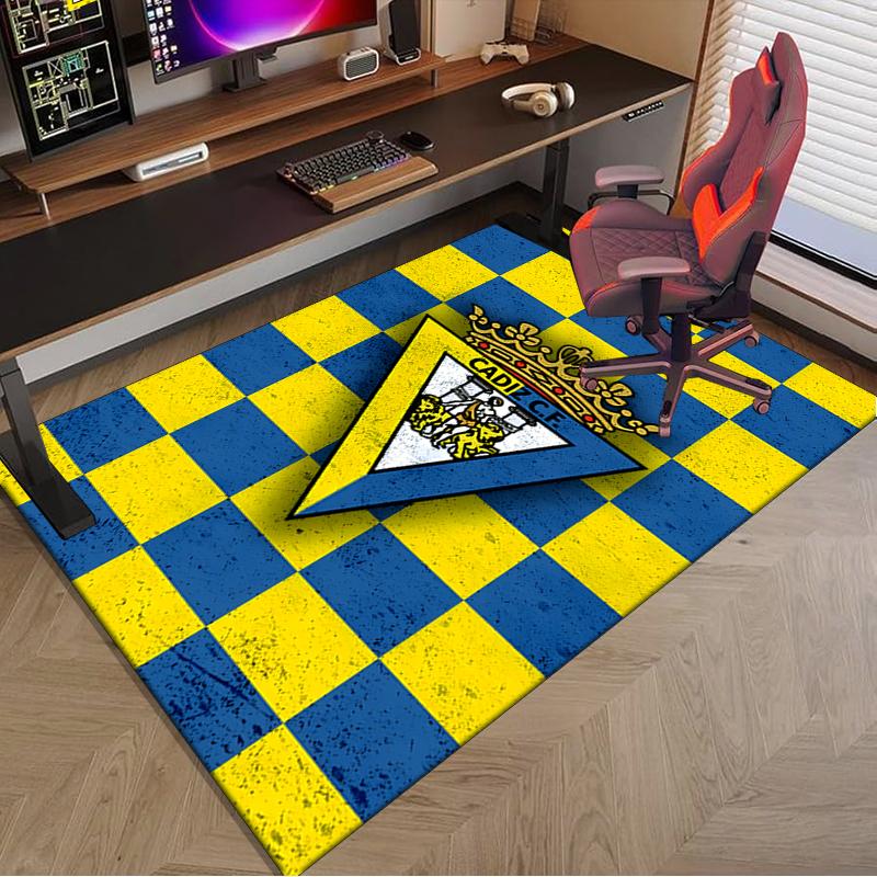 1PC Cadiz Crest Design Rug Game Carpet, Floor Mat for Bedroom Living Room Entryway Rug, Home Decor Idea Gift for Christmas birthday