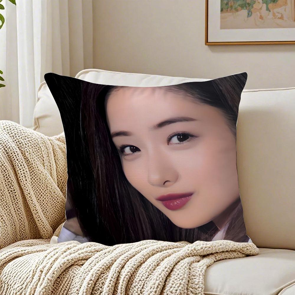 actor charming SSatomi IIshihara Cushion Cover Pillowcase Antidustmite living Room Sofa Decor Cushion Room