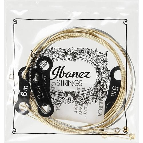 Ibanez 80/20 Bronze Coated Strings, Light Gauge, IACS6C for Acoustic Guitar