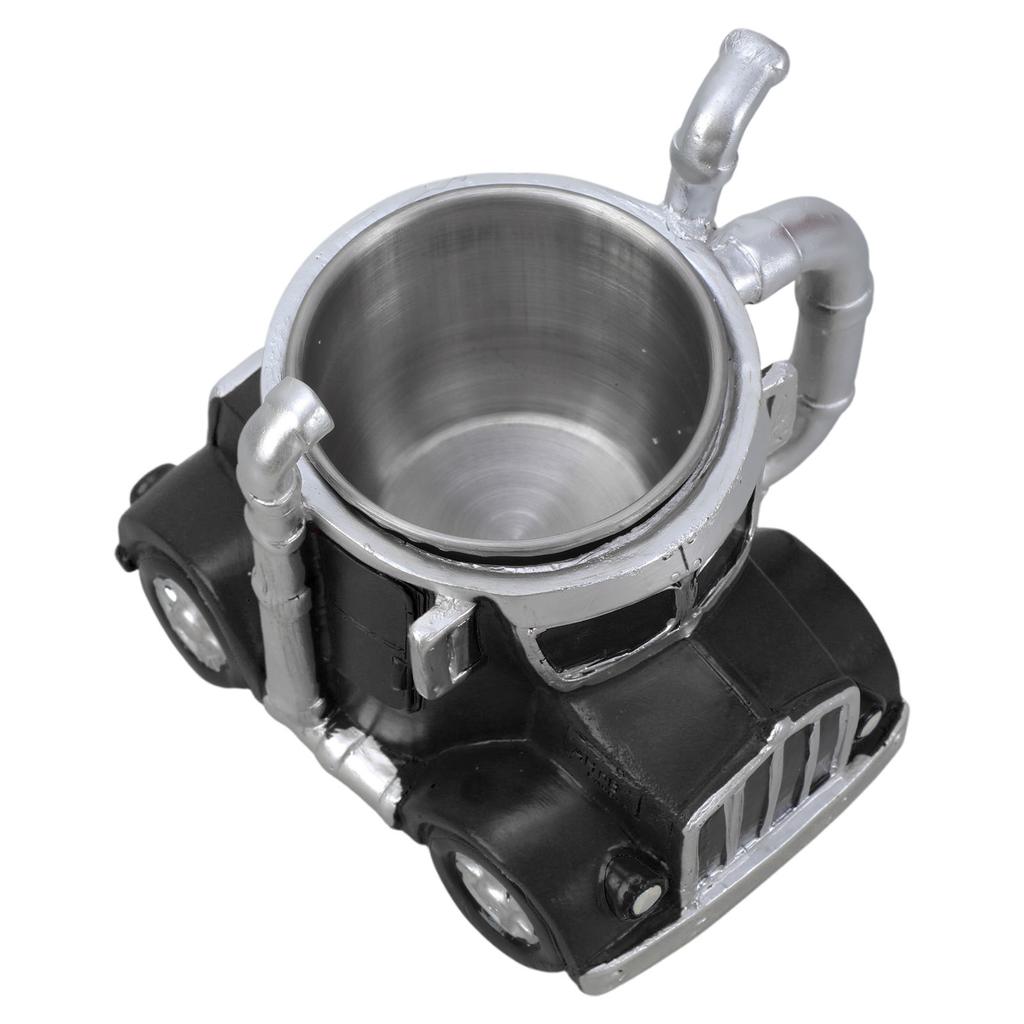 Realistic Truck Shaped Mug With Durable Resin Material Perfect For Truck Enthusiasts And Outdoor Sports Lovers