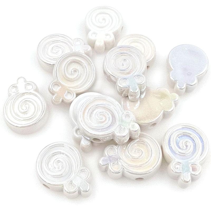 УФ-ослепление 5 шт. DIY браслет материал для изготовления ожерелья леденец свободные бусины ювелирные аксессуары мода