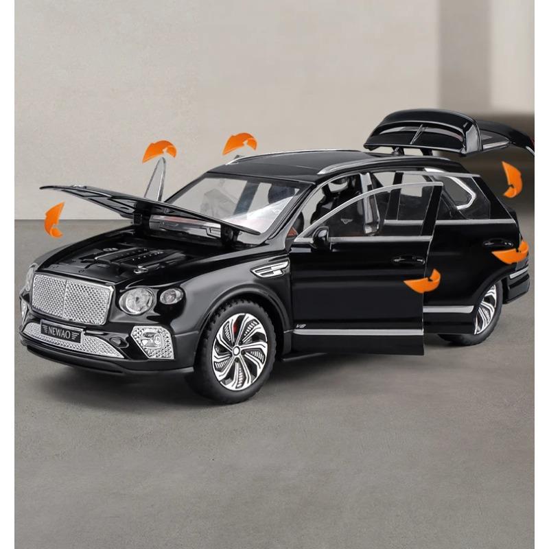 1/24 Bentayga SUV литые игрушечные машинки и игрушечные машинки модель автомобиля звук и свет инерционные машинки игрушки для детей подарки