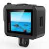 Силиконовый чехол для GoPro Hero Защитное стекло для экрана Защитная пленка Запасная боковая крышка Крышка объектива