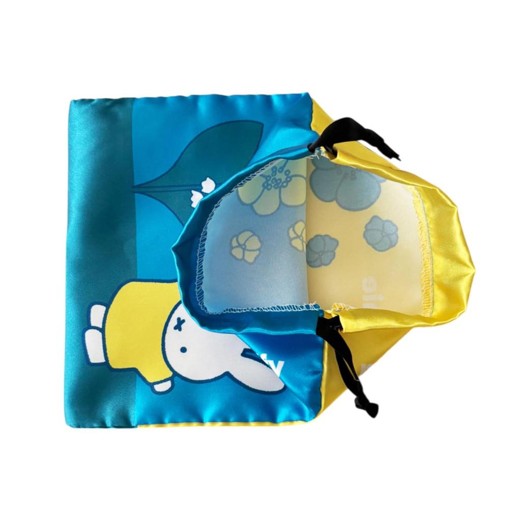 Small Planet Miffy Ribbon Drawstring Bag Lily of the Valley