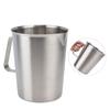 Large Mouth Milk Frothing Pitcher 304 Stainless Steel Liquid Measuring Cup  For Latte Art